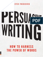 Persuasive Writing - How To Harness The Power of Words PDF