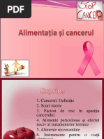 Alimentatia Si Cancerul