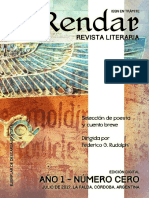Revista Literaria El Rendar - Año 1 - Número Cero