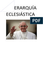 La Jerarquía Eclesiástica