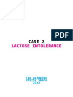 Case 2 - Lactose Intolerance