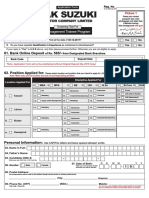 NTS Application Form