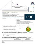 Evaluación Artículos, Sustantivos y Adjetivos. Catherine - Doc Adapatada