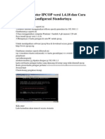Install Router IPCOP Versi 1.4.18 Dan Cara Konfigurasi Standartnya