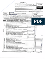 2017 OVF 990EZ With All Schedules Attached