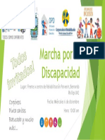 Marcha Por La Discapacidad