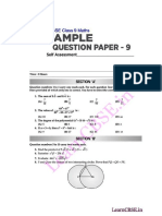 Cbse Solved Sample Papers For Class 9 Sa1 Maths 2015 16 Set 9