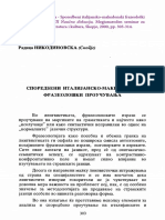 Nikodinovska, Radica - Sporedbeni Italijansko-Makedonski Frazeološki Proučuvanja, XXXVIII Naučna Diskusija, Megjunaroden Seminar Za Makedonski Jazik, Literatura I Kultura, Skopje, 2000, Pp. 303-314.