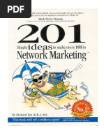 201 Ideias Marketig de Rede