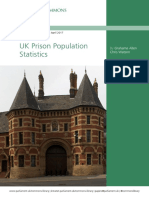 UK Prison Population Statistics: Briefing Paper