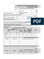 Formulario de Inspeccion Normatividad de Piscinas