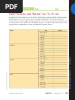 Daily Prioritizer and Planner To Do List