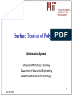 Surface Tension of Polymers PDF