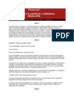 AAA28 Pravilnik o Sadrzaju Elaborata o Uređenju Gradilišta