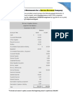 Manual Preparing Statements 1 Service Co