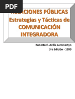 RR PP - Estrategias y Tacticas de Comunicacion Integradora- 1999