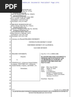 Prager's Injunction Bid 