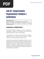 Comportamento Organizacional