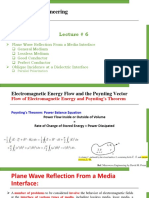 Microwave Engineering: Lecture # 6