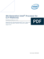 6th Gen Core Family Mobile U y Processor Lines Datasheet Vol 1 2