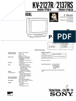 Sony Kv 2127r Chasis p3b