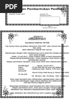 Contoh Surat Undangan Rapat Panitia Pernikahandoc