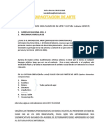 Documentos Necesarios para Planificar