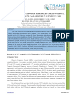 Obsessive-Compulsive Disorder: Retrospective Study On Clinical Characteristics and Family History in Outpatients Care