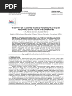 The Effect of Backward Walking Treadmill Training On Kinematics of The Trunk and Lower Limbs