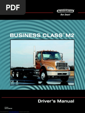 2005 Freightliner M2 Owners Manual