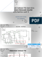 Pengaruh Variasi TTD Dan Dca Pada High Pressure