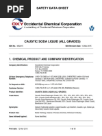 Liquid Caustic Soda