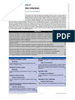 Clinical Evidence For H Pylori