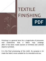 Textile Finishing