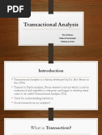 Transactional Analysis