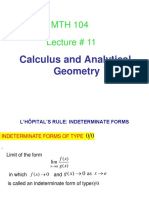 Calculus and Analytical Geometry
