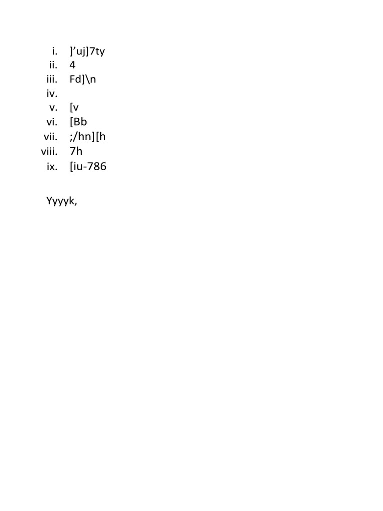 bb-hn-h-7h-iu-786-i-uj-7ty-ii-4-iii-fd-n-iv-v-v-vi