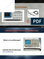 Introduction to Oscilloscopes: Theory and Applications