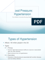 Blood Pressure: Hypertension: From Bethel University Nursing Students
