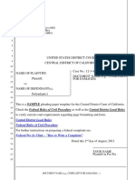 Central District of California (3) Funding Terms and Relocate