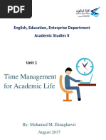 Unit 1 Time Management