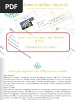 LMS Manual for Students