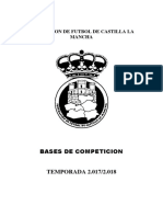 Bases de Competicion Juvenil Territorial Temporada 2017 - 2018