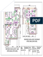Proposed Floor Layout-Secondary Office Area (3Rd Floor) : Lobby