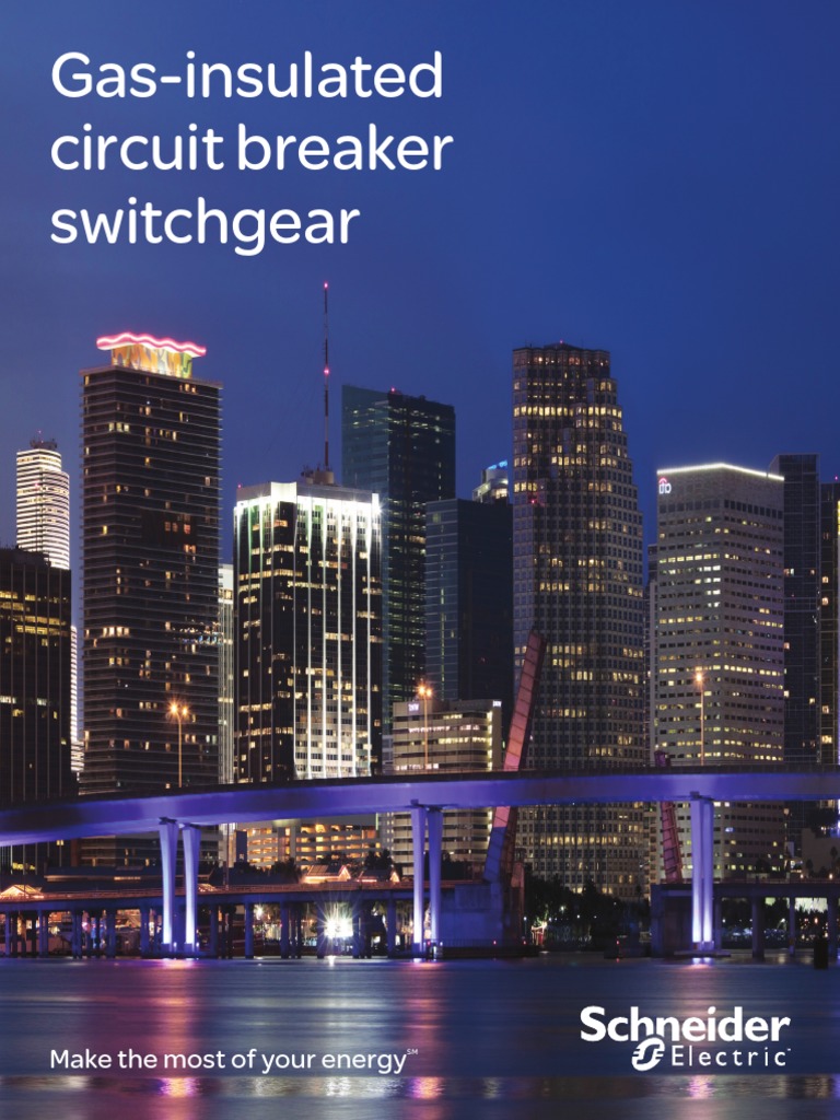 Schneider Electric - Gas Insulated Switchgear (Up To 38 KV) | PDF ...