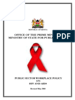 Hiv Workplace Policy