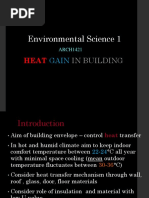 L6 - Heat Gain in Buildings