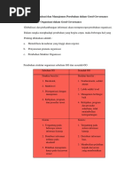 Struktur Organisasi Dan Manajemen Perubahan Dalam Good Governance