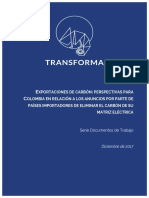 Transforma - Perspectivas mercado de carbón Colombia