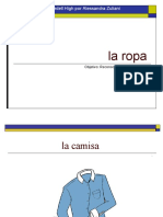 Describir La Ropa